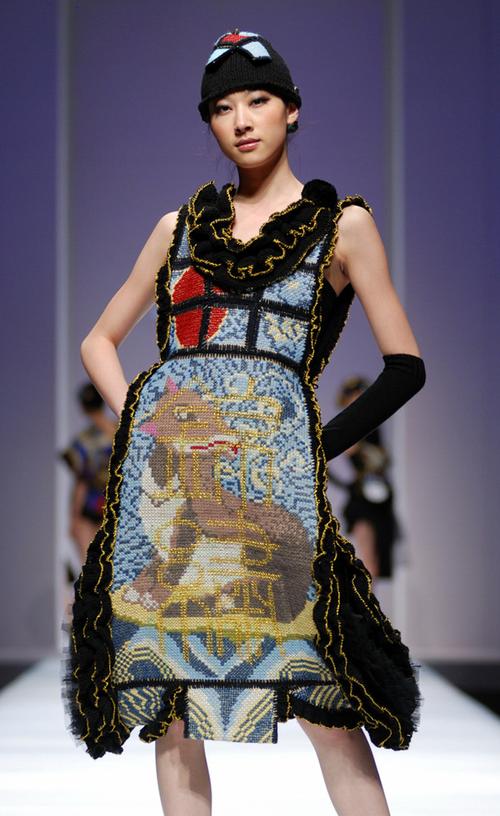 中国国际时装周09秋冬系列"威丝曼"2009中国针织时装设计大赛